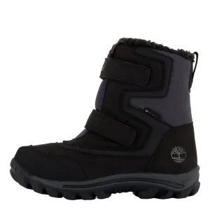 Mid Hook & Loop Gtx Snow Boot Jet Black