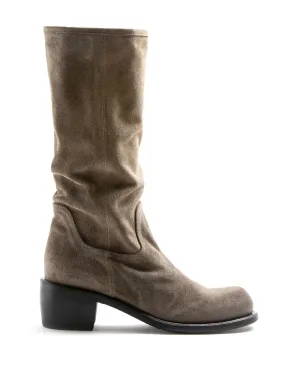 MOLLYS Grey Suede Boots
