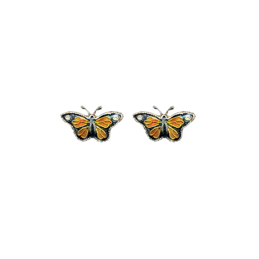 Monarch Post Earrings