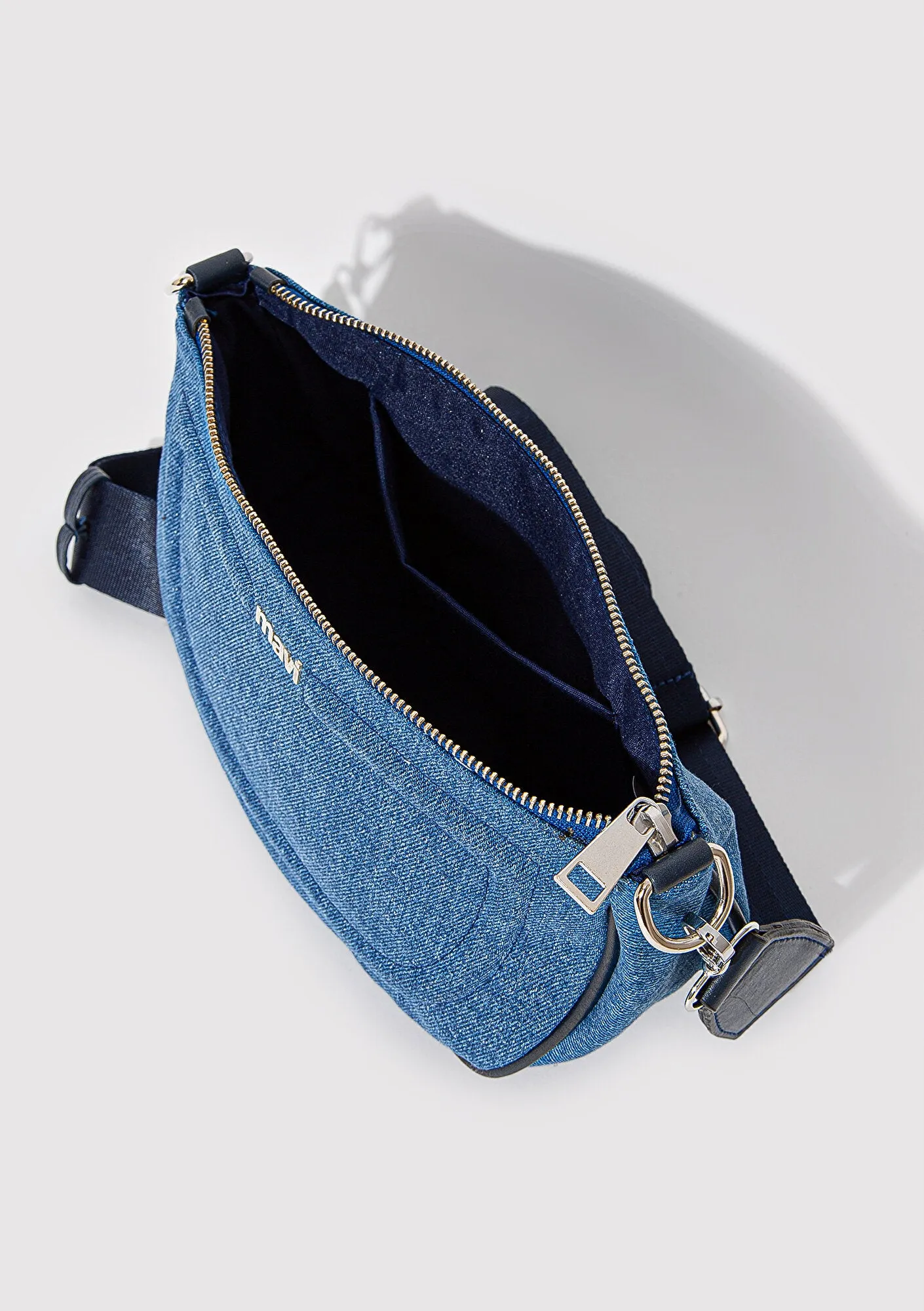 Navy Messenger Bag