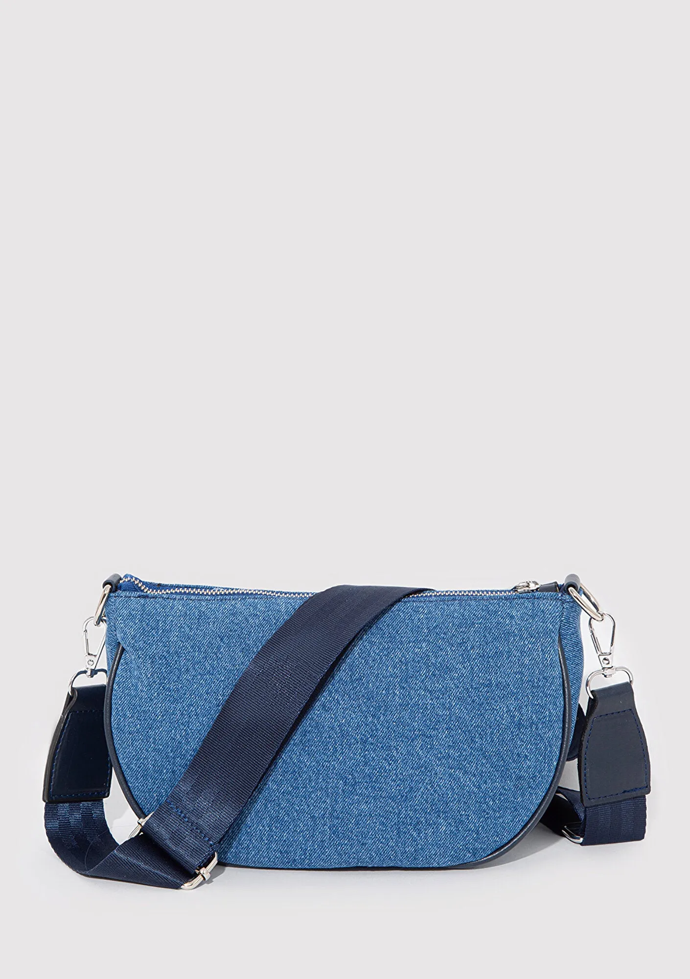 Navy Messenger Bag