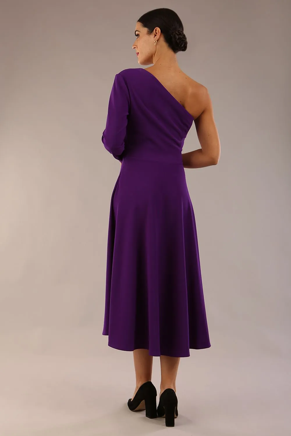 (PRE-ORDER) Beverley One Shoulder A-line Dress