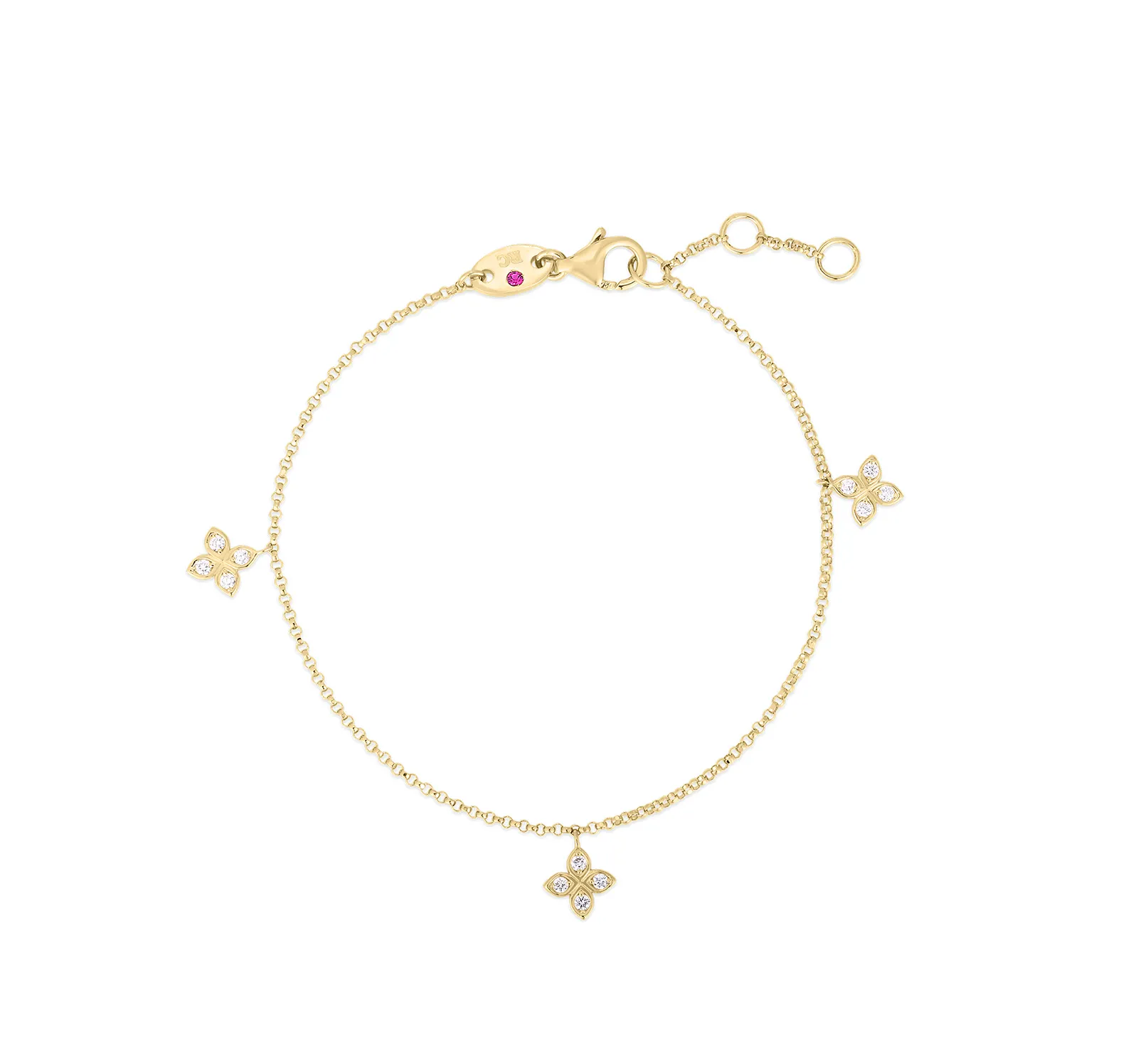Roberto Coin Diamond Dangle Bracelet