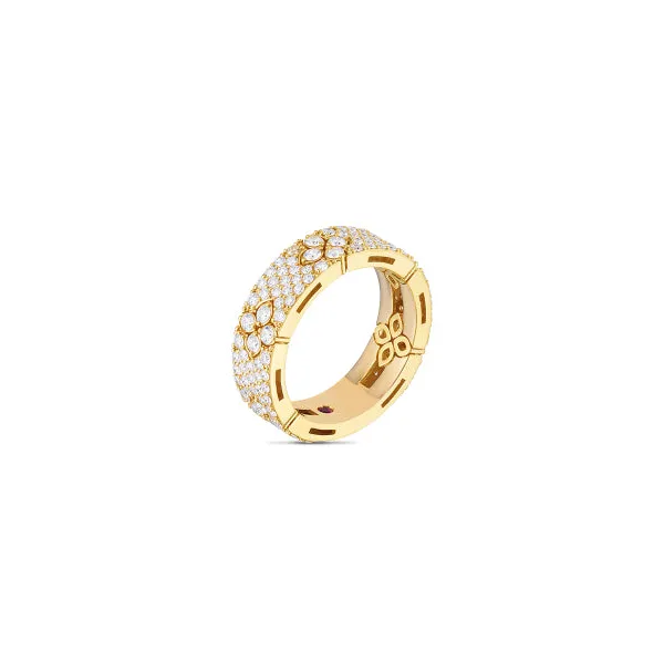 Roberto Coin Love in Verona Yellow Gold Diamond Band