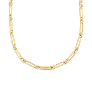 Roberto Coin Oro Classic Yellow Gold Necklace, 18"