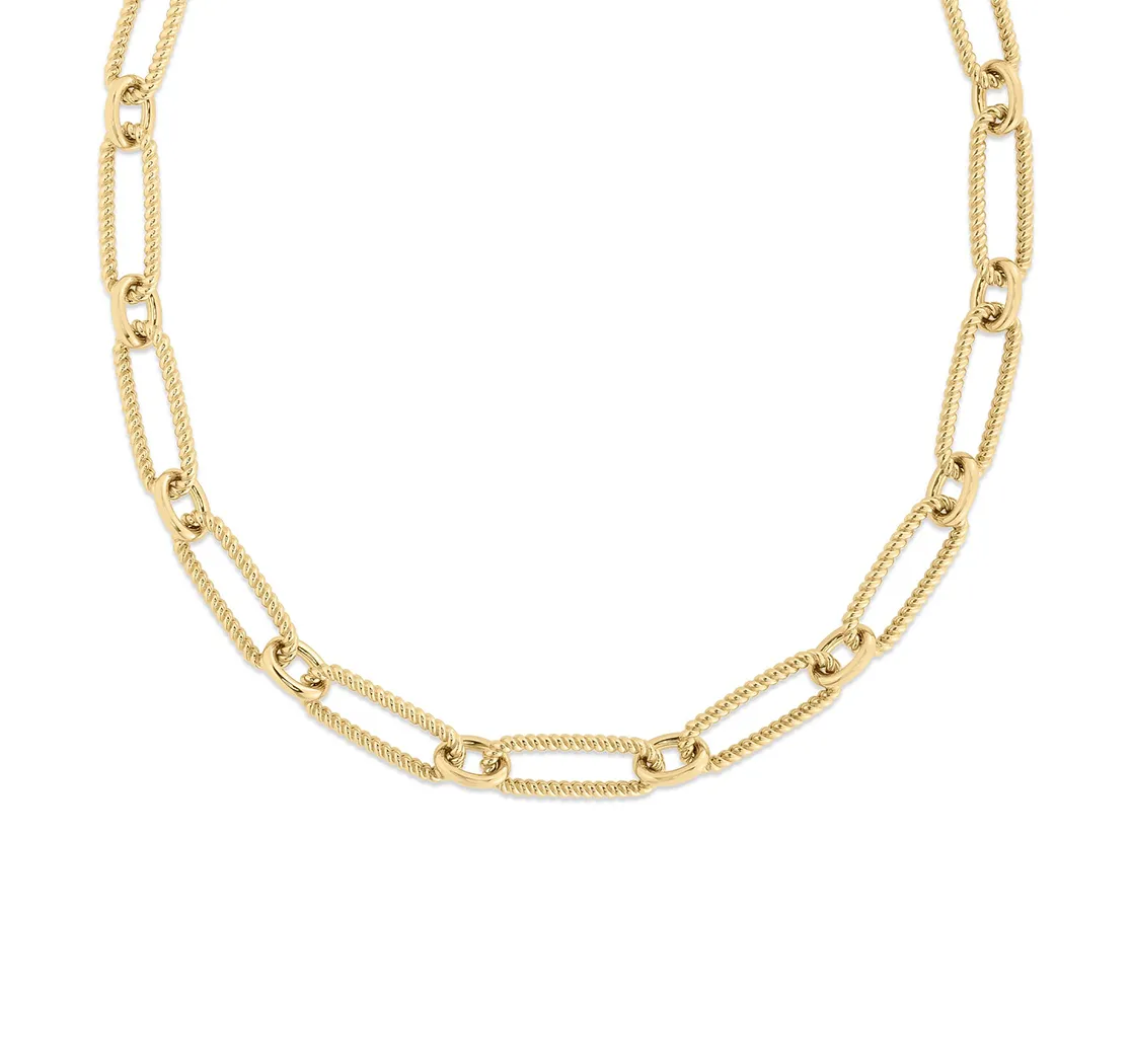 Roberto Coin Oro Classic Yellow Gold Necklace