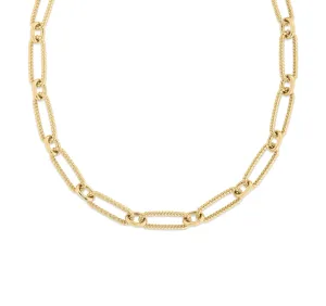 Roberto Coin Oro Classic Yellow Gold Necklace