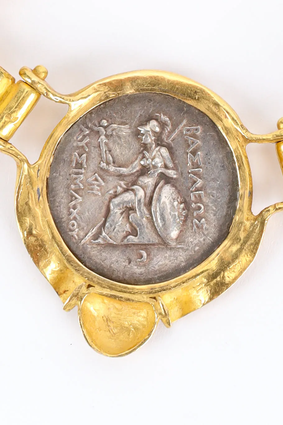 Roman Coin Pendant Necklace