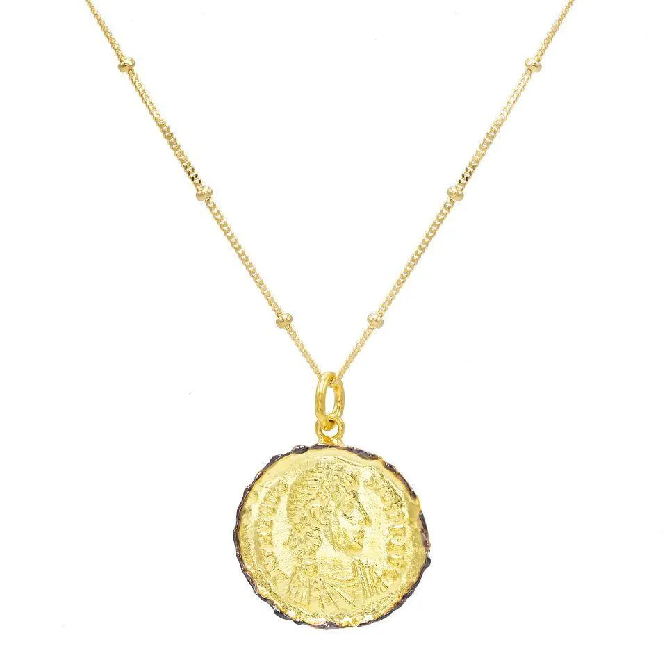 Roman Vintage Coin Necklace