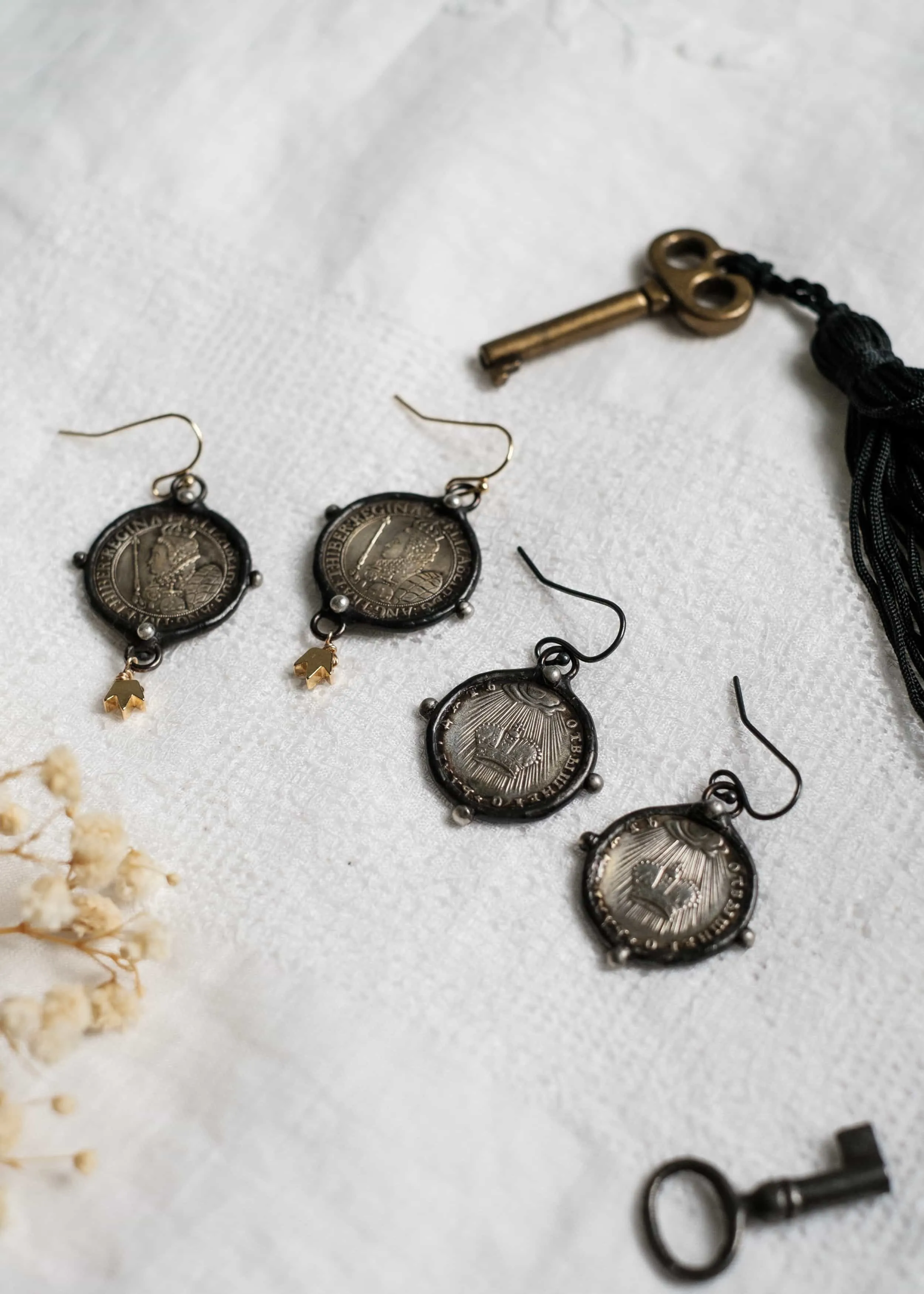 Royalty Coin Earrings