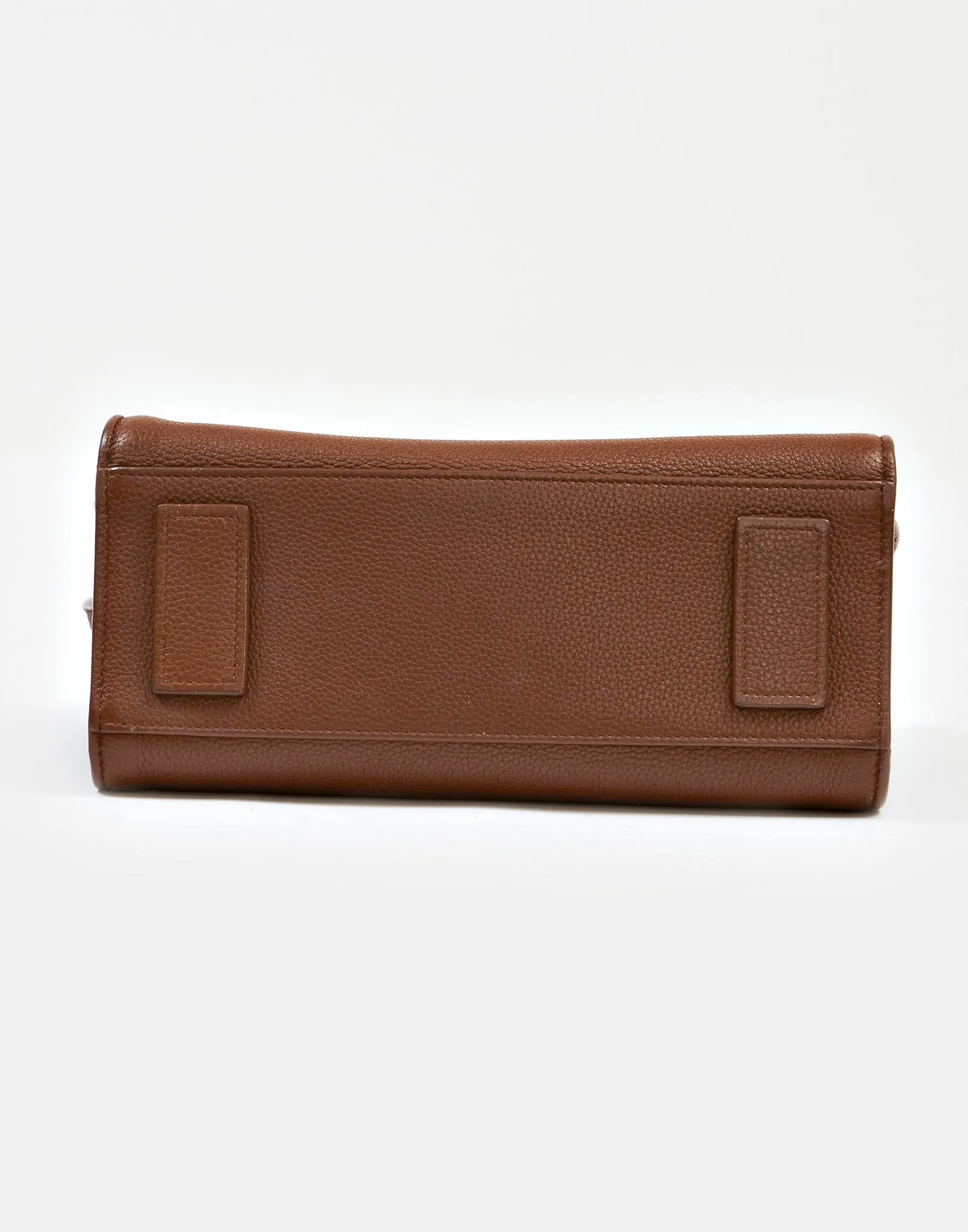 Saint Laurent Brown Grained Leather Baby Sac de Jour