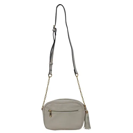 SALE! White Chic Faux Leather NGIL Crossbody Bag