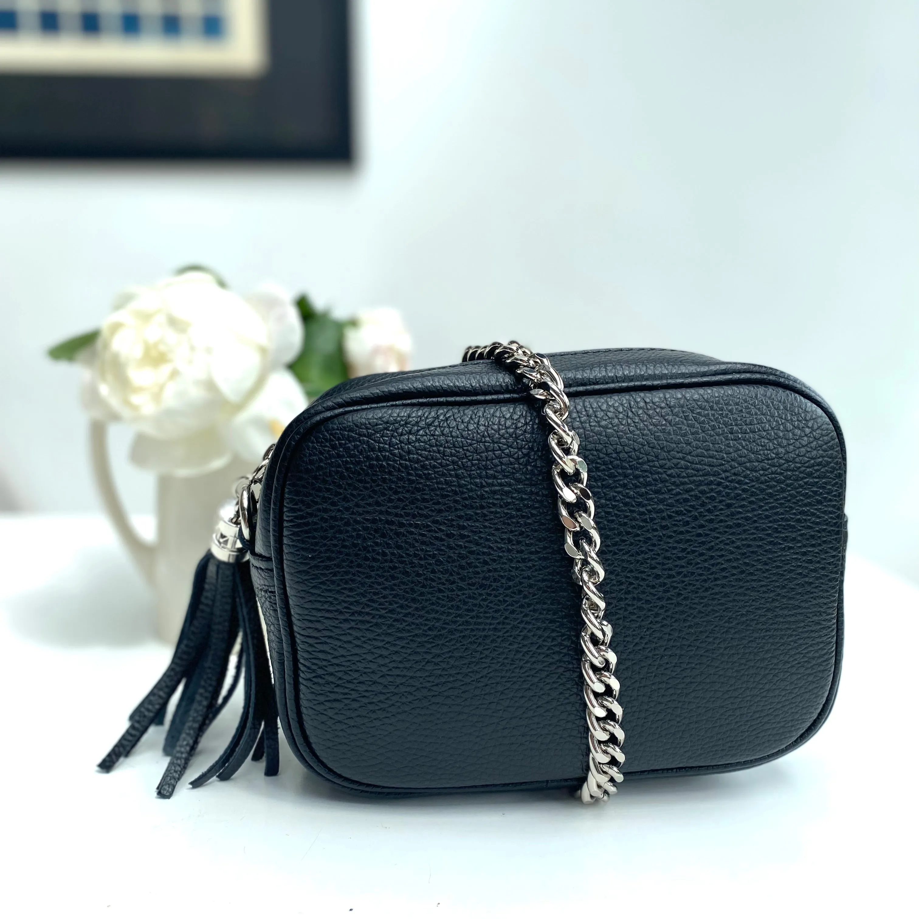 Silver Chain Bag Strap (11mm)