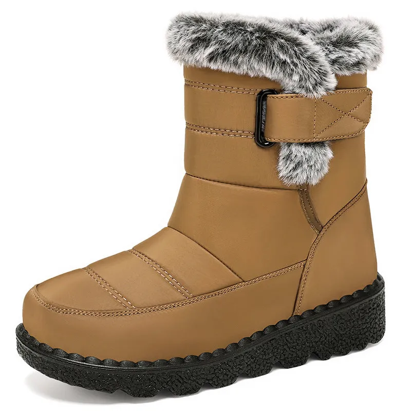 Snow Boots Fleece Lined Padded Warm Keeping