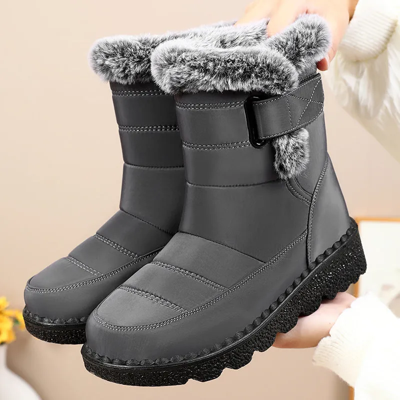 Snow Boots Fleece Lined Padded Warm Keeping