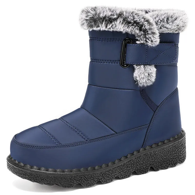 Snow Boots Fleece Lined Padded Warm Keeping