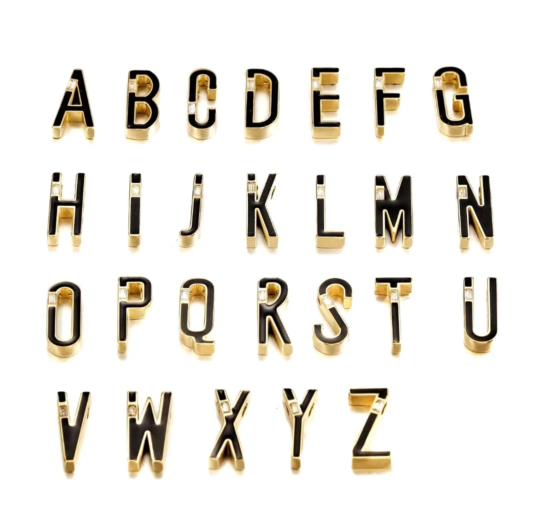 Solid Long Initials