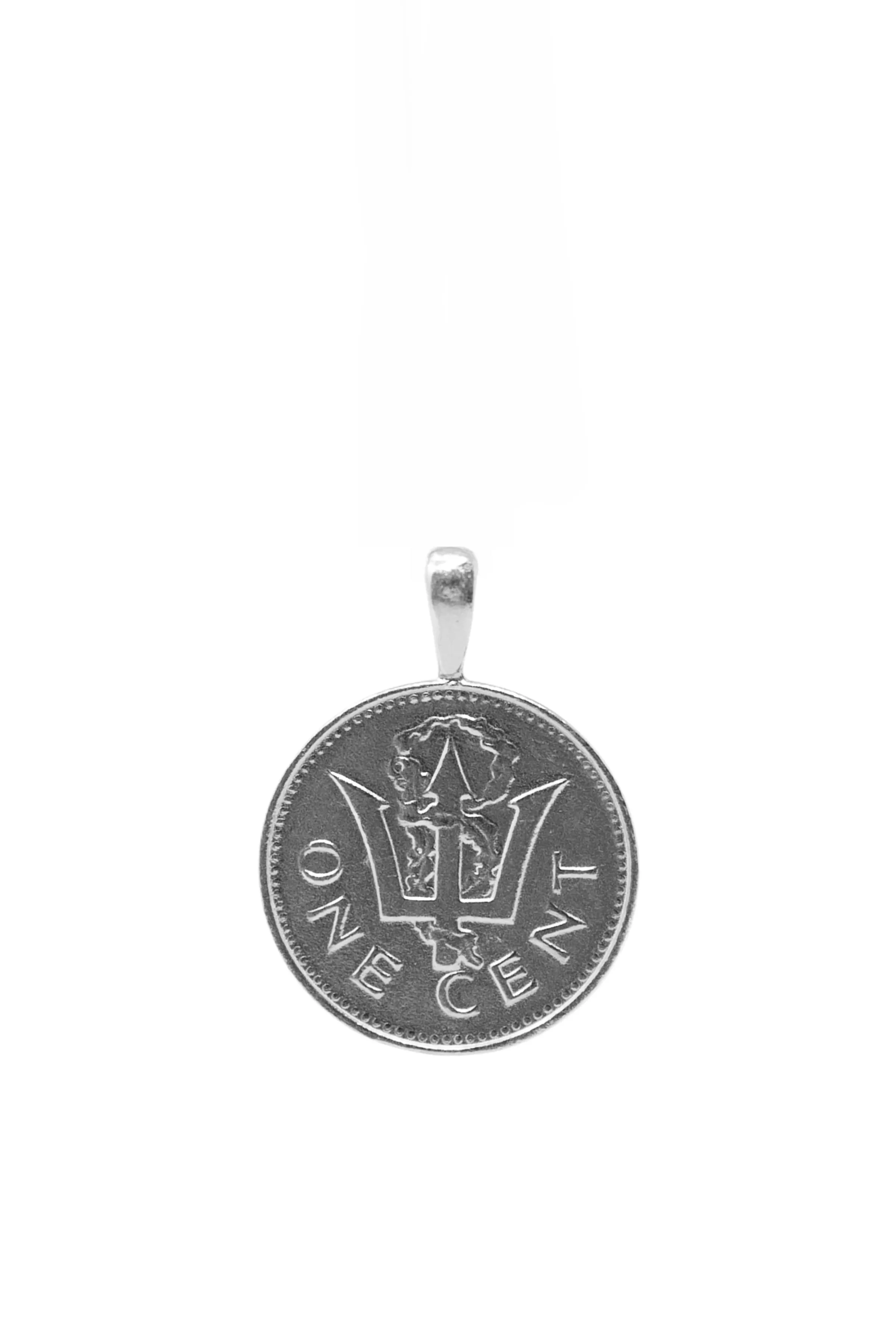 THE BARBADOS Independence Coin Pendant