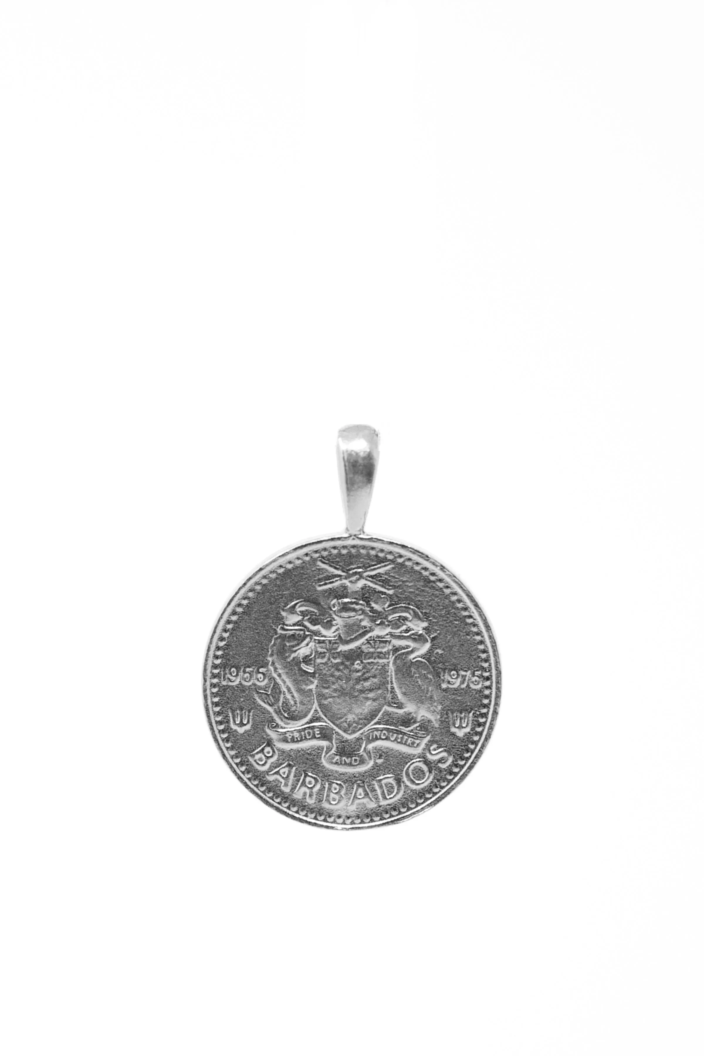THE BARBADOS Independence Coin Pendant
