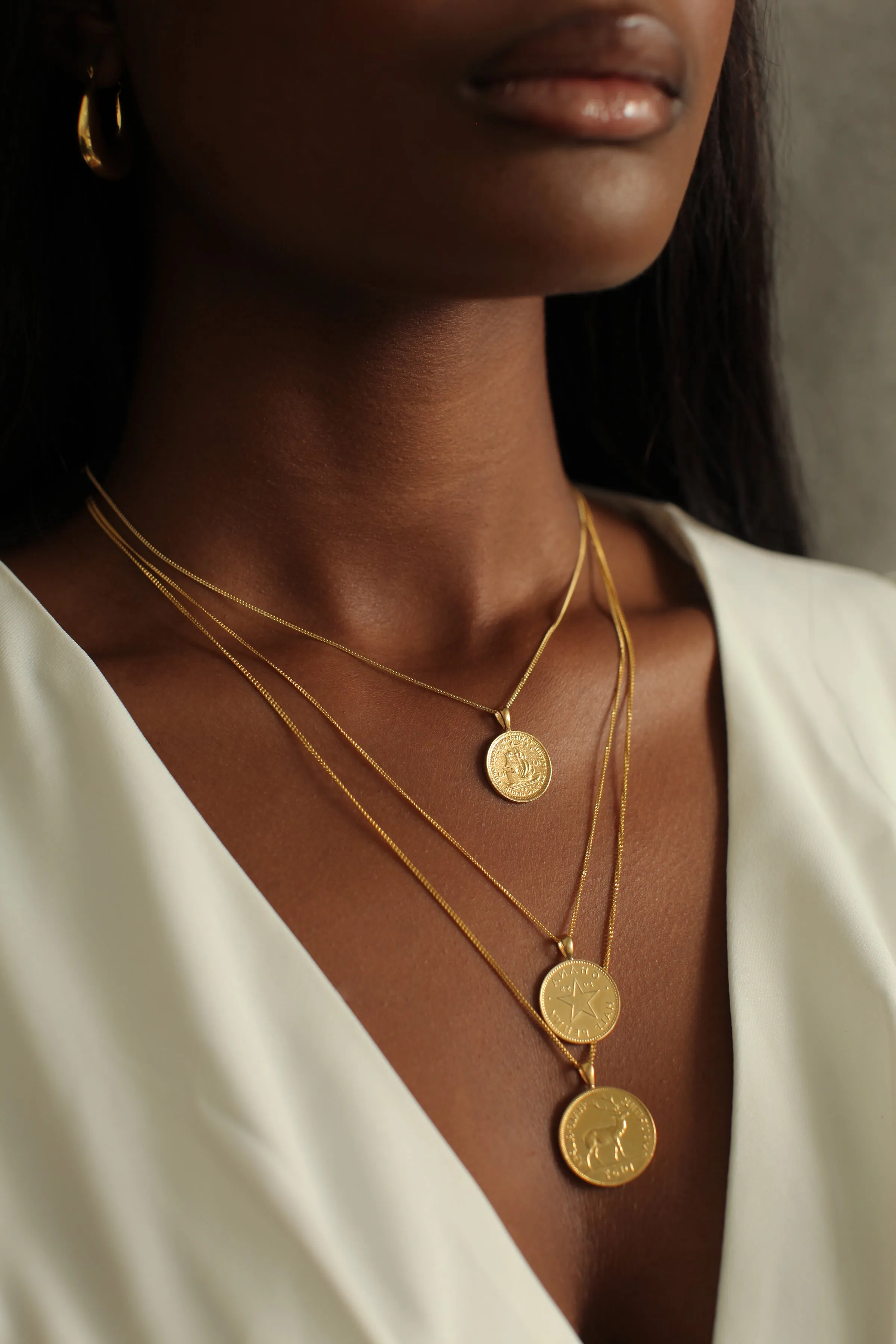 THE GHANA Kwame Nkrumah Coin Necklace