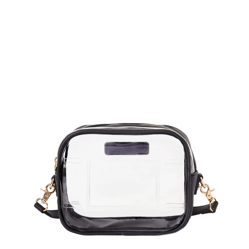 The Stadium Convertible Crossbody Black