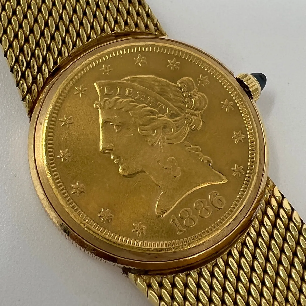 Universal Geneve $5 Coin 1886 Watch