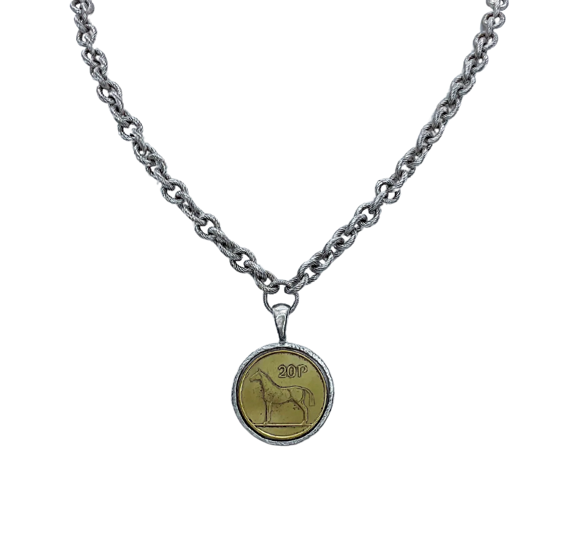 Vintage Irish Horse Coin