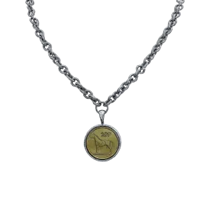 Vintage Irish Horse Coin