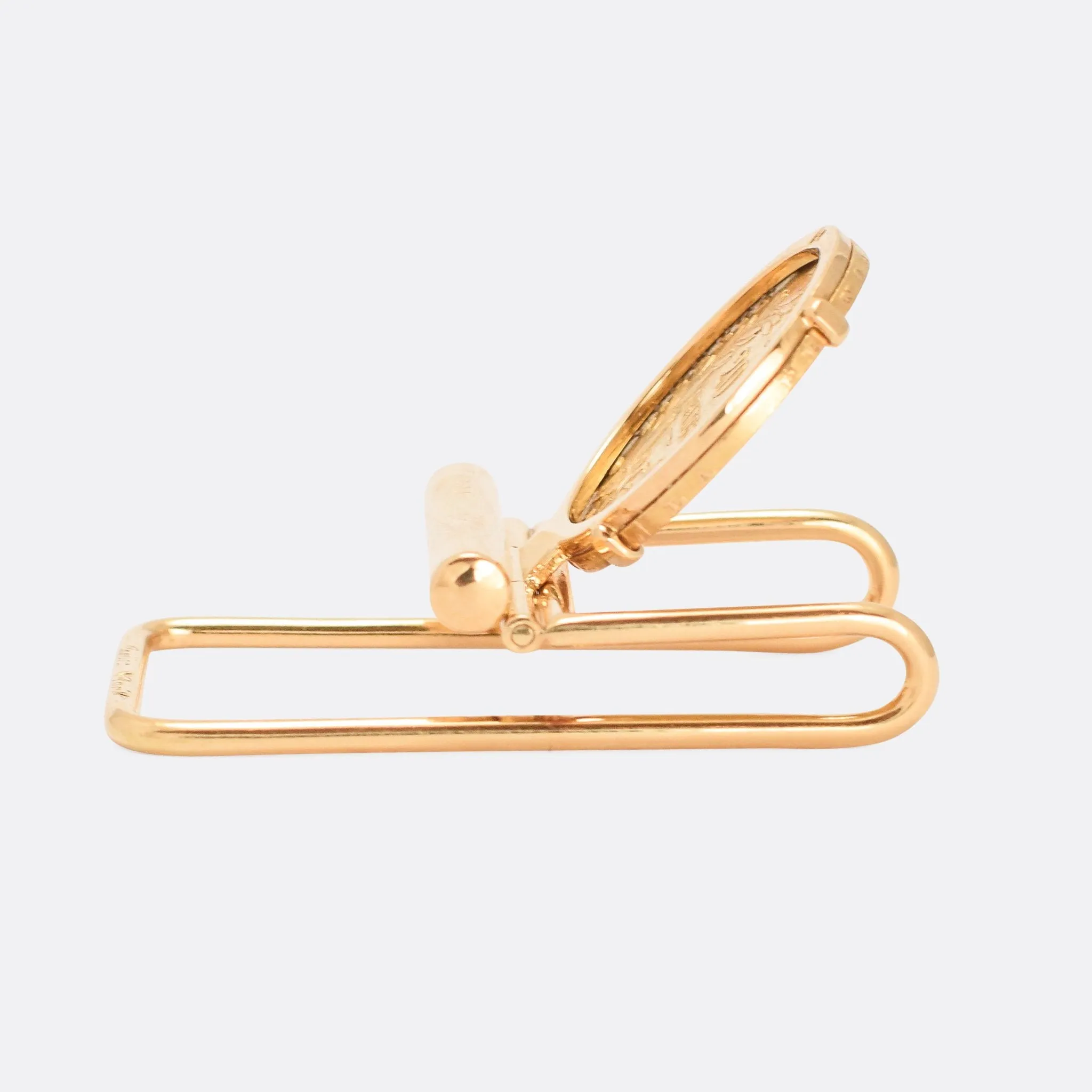 Vintage Solid Gold Cartier Money Clip
