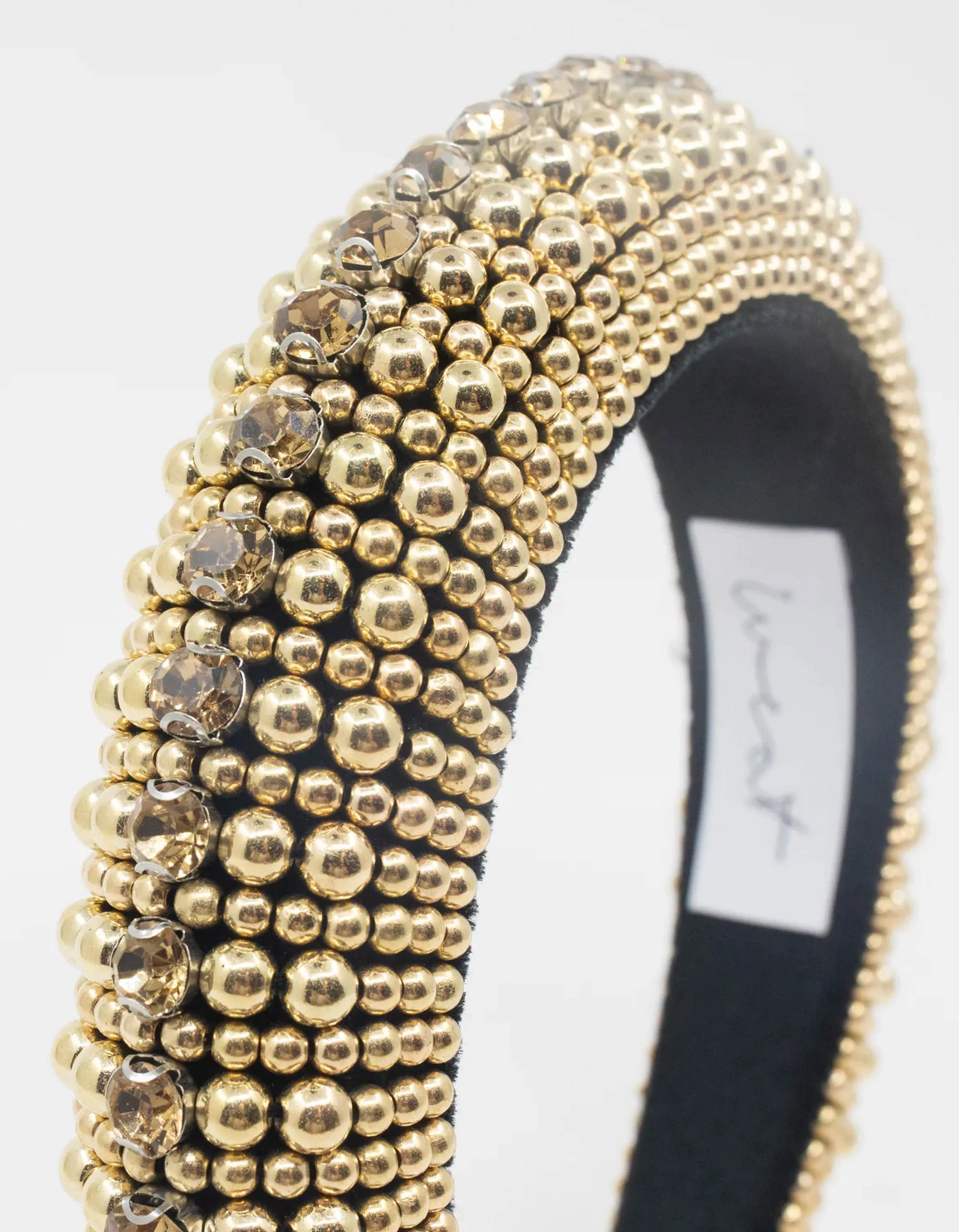 WEAT - Braut Haarreif Perlen Gold