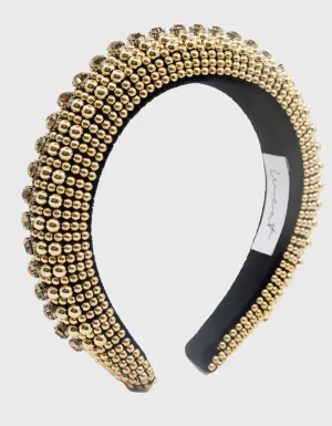 WEAT - Braut Haarreif Perlen Gold