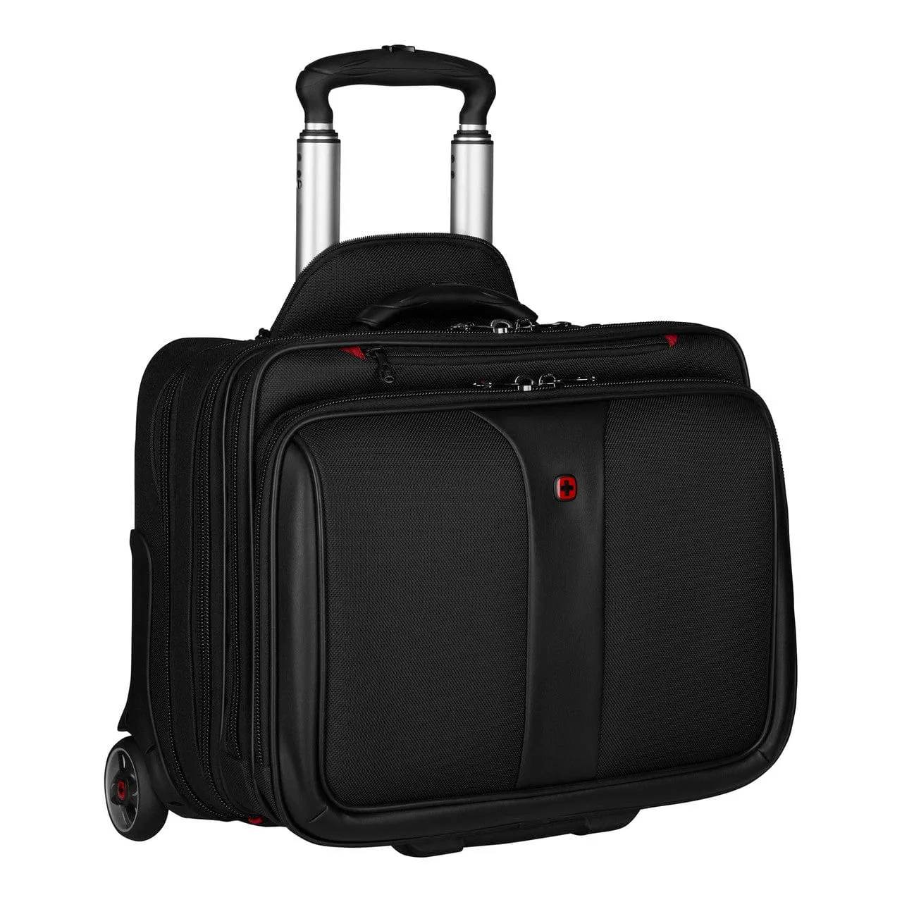 Wenger Patriot 2 Piece Wheeled Laptop Case Black