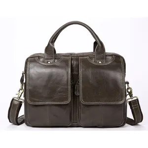 West Louis™ Universal Genuine Leather Briefcase