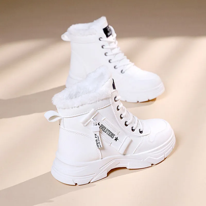 Women's Winter Warm Plush-Lined Snow Boots
