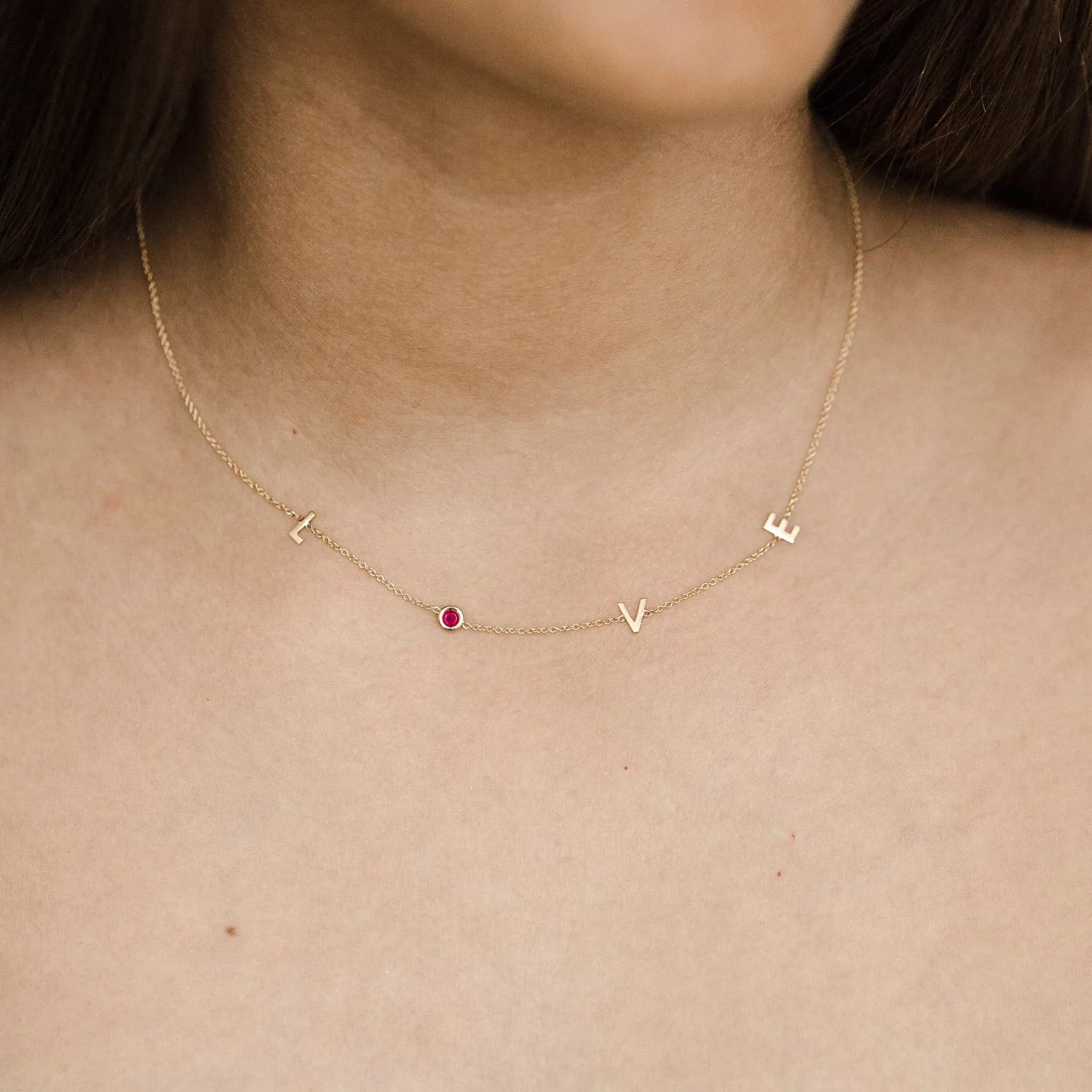 Word Spell Necklace