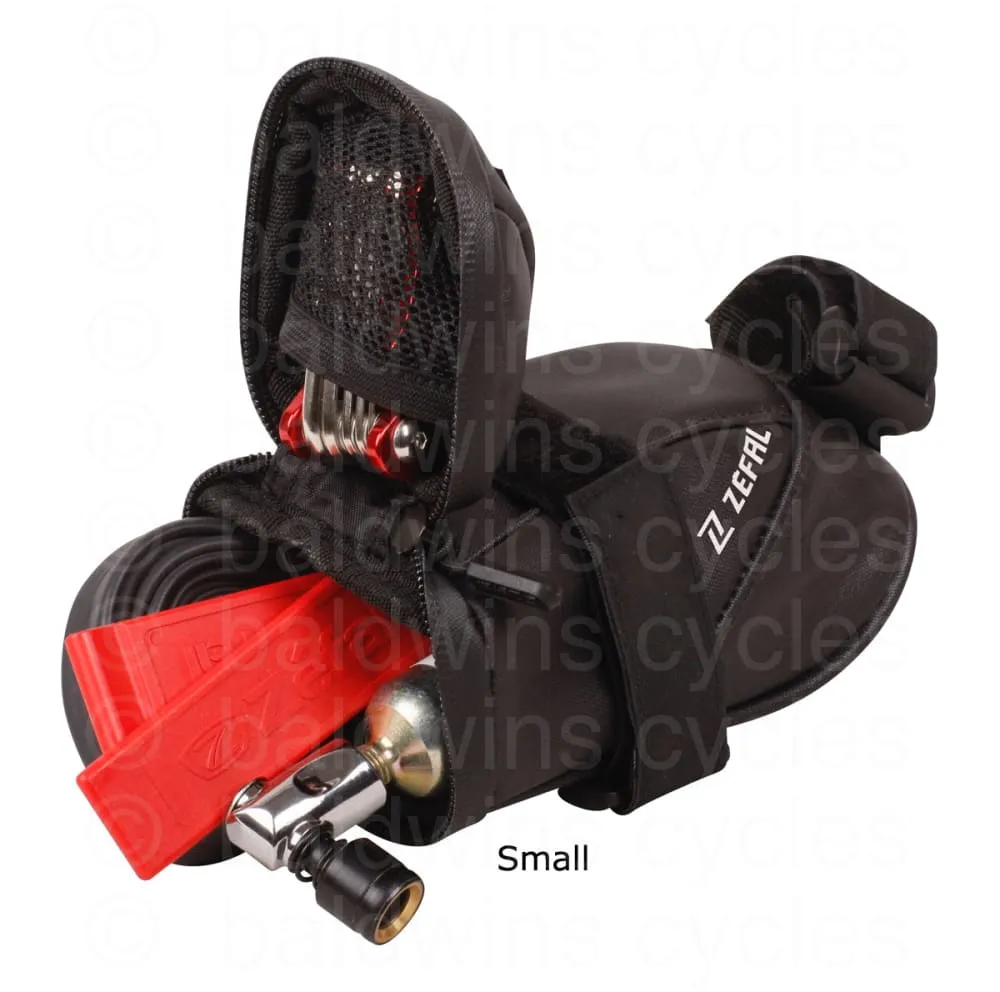 Zefal Iron Pack 2 DS (Velcro) Saddlebag in Black - Small (0.5L)