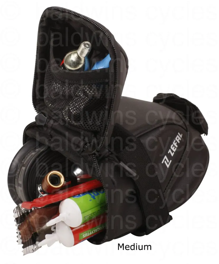 Zefal Iron Pack 2 DS (Velcro) Saddlebag in Black - Small (0.5L)
